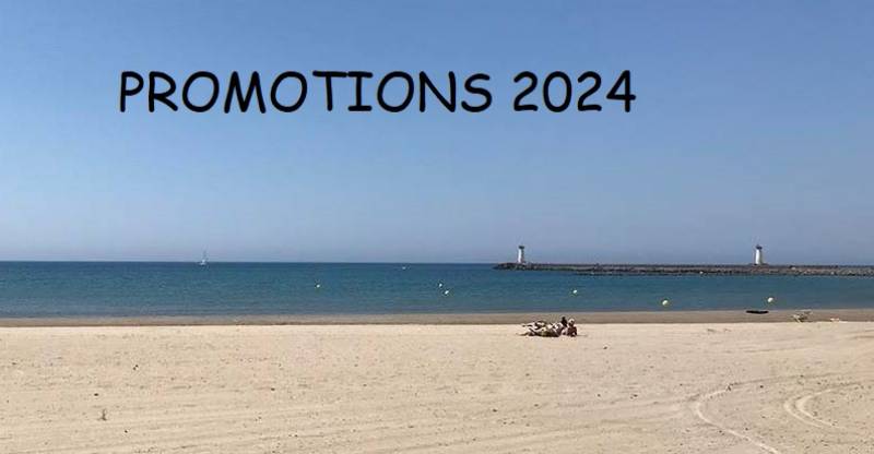 Promotion 2024 au Grau d'Agde 